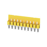 Weidmuller Cross-connector, yellow, 10-pole, 41A